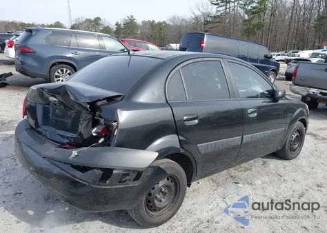 2007 Kia Rio Lx from USA, damaged, VIN KNADE123X76293152